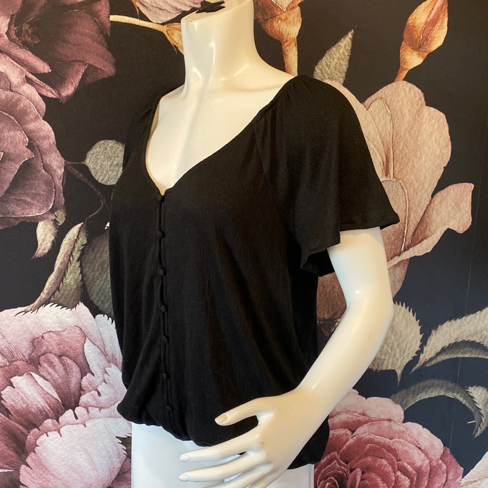 Cute Black Tee